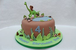 good dinosaur birthday cake